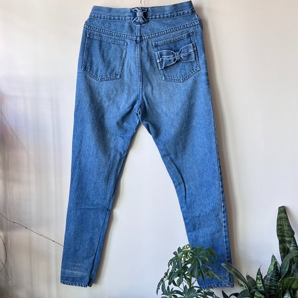 Vintage Juniors High Waist OS International Denim Mom Jeans in Great Condition - Picture 9 of 16